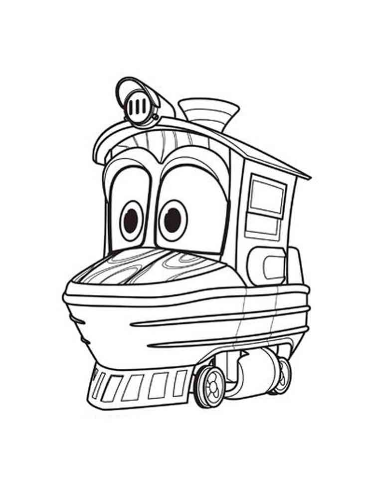 Download Free Robot Trains coloring pages. Download and print Robot ...