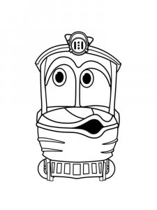 Robot Trains coloring page 24 - Free printable