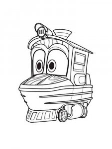 Robot Trains coloring page 9 - Free printable