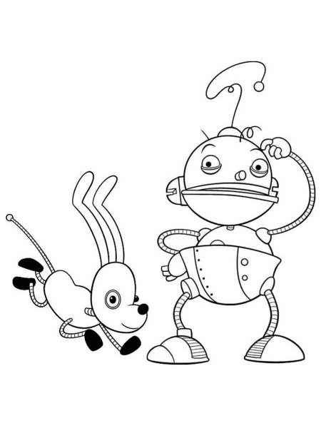 Rolie Polie Olie coloring pages