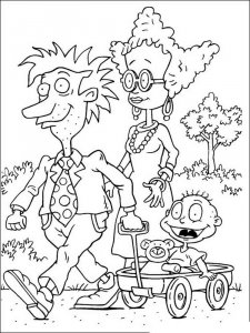 Rugrats coloring page 11 - Free printable
