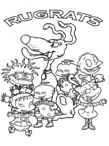 Rugrats coloring page 12 - Free printable