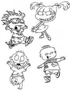 Rugrats coloring page 14 - Free printable