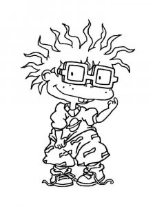 Rugrats coloring page 3 - Free printable