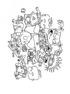 Rugrats coloring page 9 - Free printable