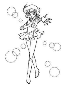 Sailor Moon coloring page 1 - Free printable