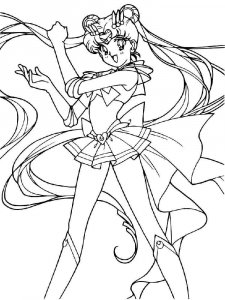 Sailor Moon coloring page 10 - Free printable