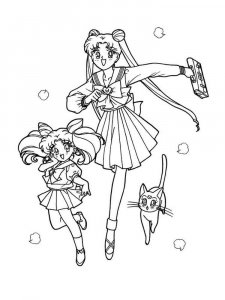Sailor Moon coloring page 13 - Free printable