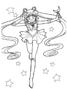 Sailor Moon coloring page 21 - Free printable