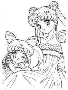Sailor Moon coloring page 22 - Free printable