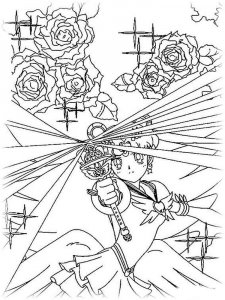 Sailor Moon coloring page 4 - Free printable