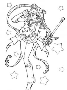 Sailor Moon coloring page 8 - Free printable