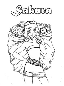 Sakura Haruno coloring page 21 - Free printable