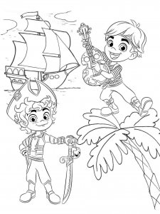 Santiago of the Seas coloring page 17 - Free printable