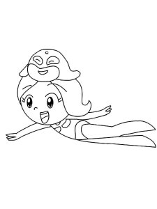 Sea Princesses coloring page 22 - Free printable