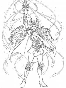 She-Ra Princess coloring page 14 - Free printable