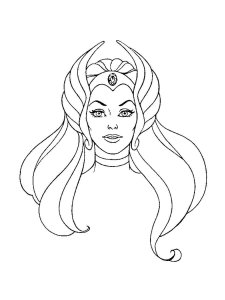 She-Ra Princess coloring page 2 - Free printable