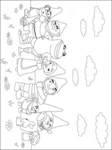 Sherlock Gnomes coloring page 1 - Free printable