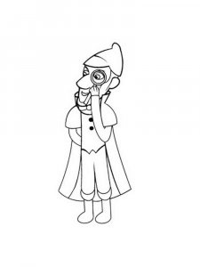Sherlock Gnomes coloring page 10 - Free printable
