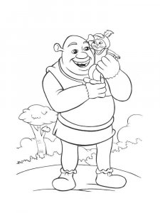 Shrek coloring page 33 - Free printable