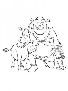 Shrek coloring page 36 - Free printable