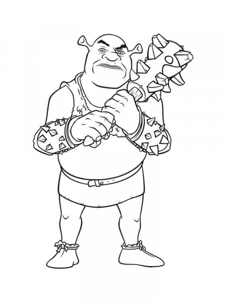 Shrek coloring pages