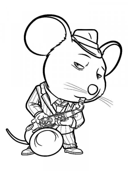 Sing coloring pages