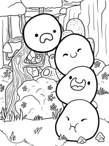 Slime Rancher coloring page 1 - Free printable