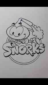 Snorks coloring page 8 - Free printable