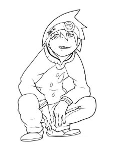 Soul Eater coloring page 4 - Free printable