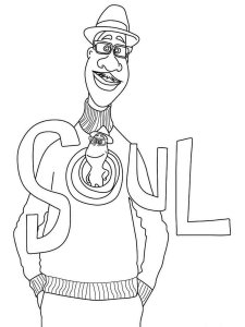 Soul coloring page 11 - Free printable