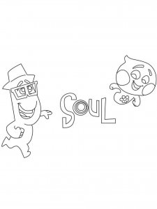 Soul coloring page 6 - Free printable