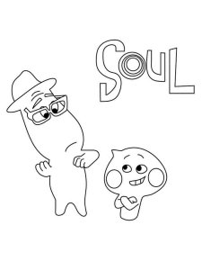 Soul coloring page 7 - Free printable