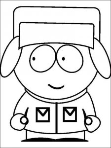 South Park coloring page 1 - Free printable