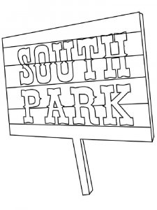 South Park coloring page 5 - Free printable