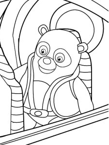 Special Agent Oso coloring page 11 - Free printable