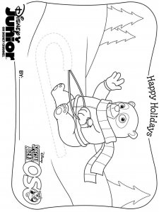 Special Agent Oso coloring page 12 - Free printable