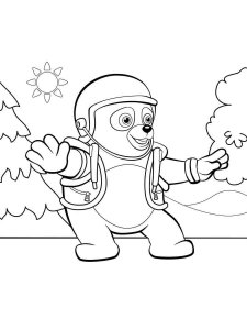 Special Agent Oso coloring page 15 - Free printable