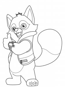 Special Agent Oso coloring page 16 - Free printable
