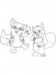 Special Agent Oso coloring page 3 - Free printable