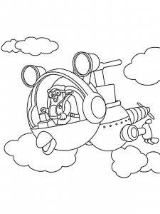 Special Agent Oso coloring page 8 - Free printable