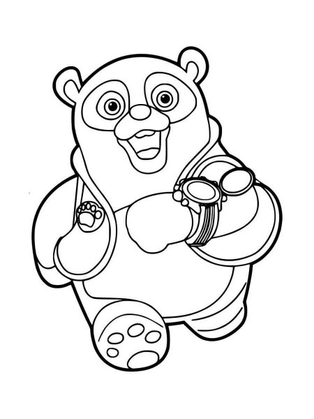 Special Agent Oso coloring pages