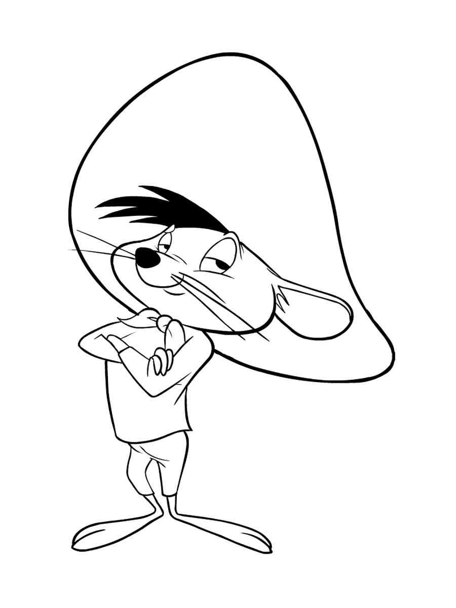 Speedy Gonzales Coloring Pages Printable for Free Download