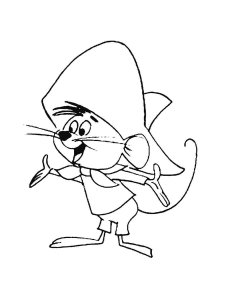 Speedy Gonzales coloring page 5 - Free printable