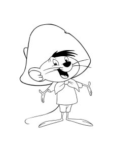 Speedy Gonzales coloring page 8 - Free printable