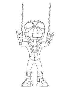 Spidey and His Amazing Friends coloring page 12 - Free printable