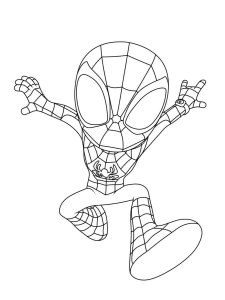 Spidey and His Amazing Friends coloring page 14 - Free printable