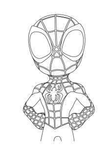 Spidey and His Amazing Friends coloring page 15 - Free printable