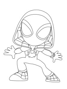 Spidey and His Amazing Friends coloring page 16 - Free printable