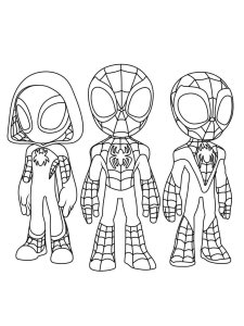 Spidey and His Amazing Friends coloring page 19 - Free printable